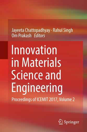 Innovation in Materials Science and Engineering