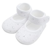 Kojenecké capáčky New Baby stříbrno-bílé 12-18 m - velikost 12-18 m