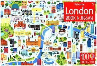 London, jigsaw, w. picture book