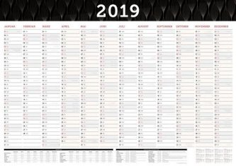 Großer Wandkalender 2019