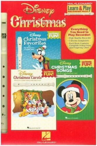 Disney Christmas Learn & Play (Book & Recorder Pack)