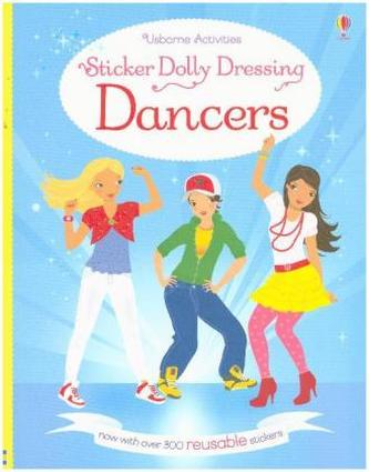 Sticker Dolly Dressing Dancers