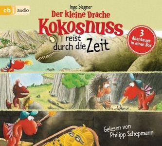 Der kleine Drache Kokosnuss reist durch die Zeit, 3 Audio-CDs Der kleine Drache Kokosnuss reist durch die Zeit, 3 Audio-CDs