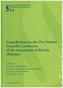 Contributions to the 21st Annual Scientific Conference of the Association of Slavists (Polyslav)