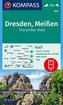 Kompass Karte Dresden, Meißen, Tharandter Wald