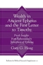 Wealth in Ancient Ephesus and the First Letter to Timothy