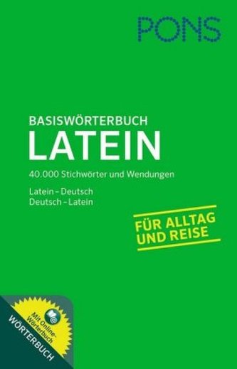 PONS Basiswörterbuch Latein