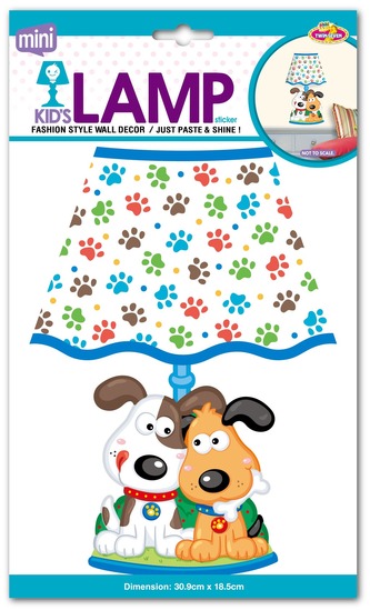 Dětská lampička na zeď - Pejskové