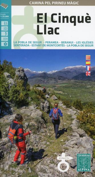 Wanderkarte El Cinque Llac