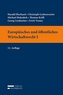 Europäisches und öffentliches Wirtschaftsrecht I