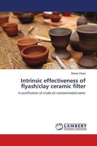 Intrinsic effectiveness of flyash/clay ceramic filter Intrinsic effectiveness of flyash/clay ceramic filter