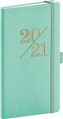 Kapesní diář Vivella Fun 2021, tyrkysový