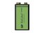 Baterie 6F22 nabíjecí 9V/200mAh GP Recyko+