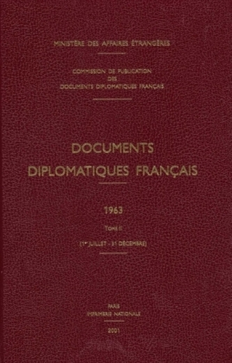 Documents diplomatiques français