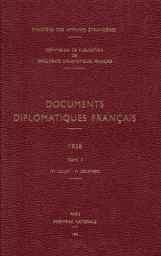 Documents diplomatiques français
