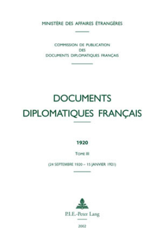 Documents diplomatiques français