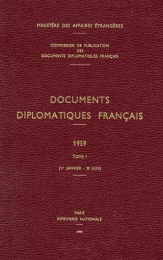 Documents diplomatiques français