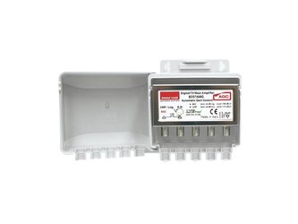 Predzosilňovač anténny Emme Esse 83516AG, na stožiar, +20dB, VHF+UHF s AGC, filter LTE