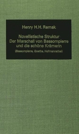 Novellistische Struktur: der Marschall von Bassompierre und die schöne Krämerin