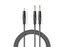 Kabel NEDIS JACK 3.5 konektor/2xJACK 6.35 konektor 5m