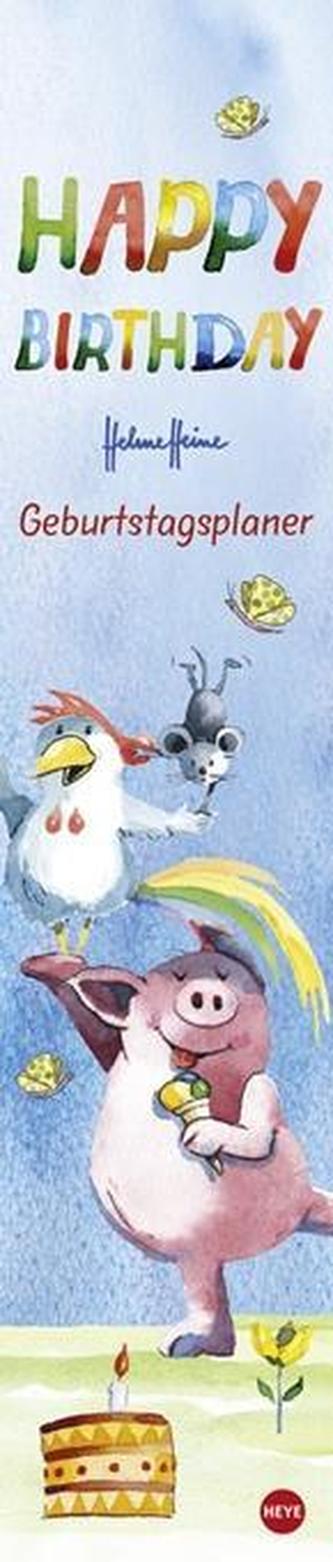 Helme Heine Geburtstagskalender mini long
