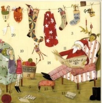 Adventskalender Weihnachtsmann