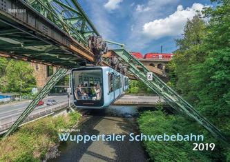 Wuppertal Schwebebahn 2019 Bildkalender A3