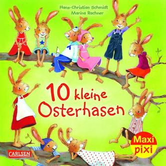 Maxi-Pixi Nr. 244: VE 5 10 kleine Osterhasen