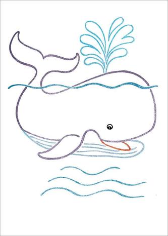 Mein buntes Glitzerzauber-Malbuch (Katze)