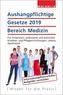 Aushangpflichtige Gesetze 2019 Bereich Medizin