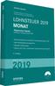 Tabelle, Lohnsteuer 2019 Monat
