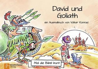 5er-Pack: Mal die Bibel bunt - David und Goliath