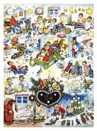 Lebkuchenherz. Adventskalender