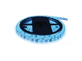 LED pásek 24V 3528  60LED/m IP65 max. 4.8W/m modrá (cívka 5m) zalitý