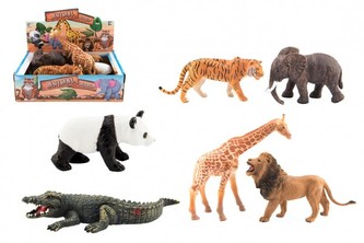 Zvieratko safari ZOO plast 11-17cm (1ks)