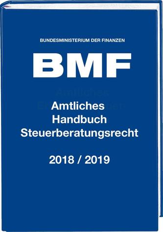 Amtliches Handbuch Steuerberatungsgesetz 2018/2019