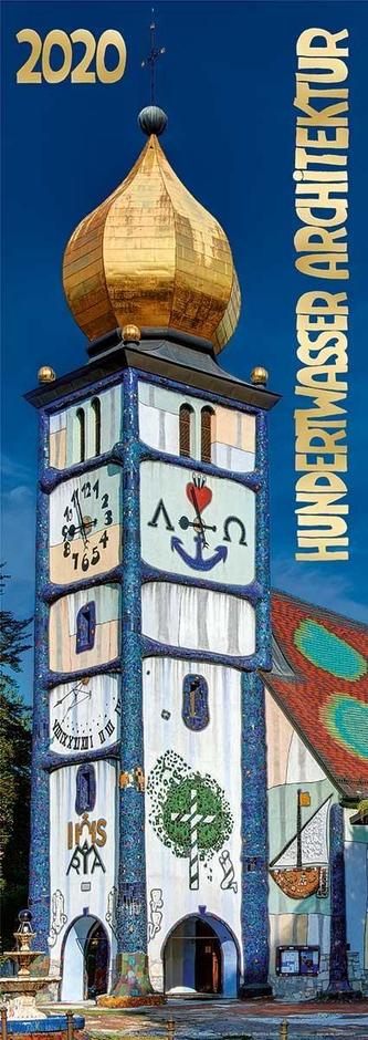 Hundertwasser Streifenkalender Architektur 2020