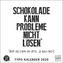 Sprüche im Quadrat 2020 - Typo-Kalender von FUNI SMART ART - Funny Quotes - Quadrat-Format 24 x 24 cm - 12 Monatsblätter mit typ