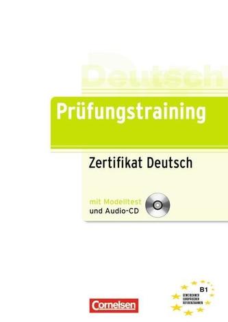 Prüfungstraining DaF B1.  Zertifikat Deutsch / telc Deutsch mit Audio-CD
