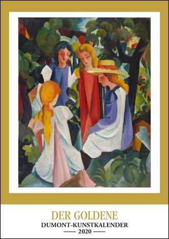 Kunstkalender 2020 - Der Goldene DUMONT-Kunstkalender - Wandkalender - Hochformat A3
