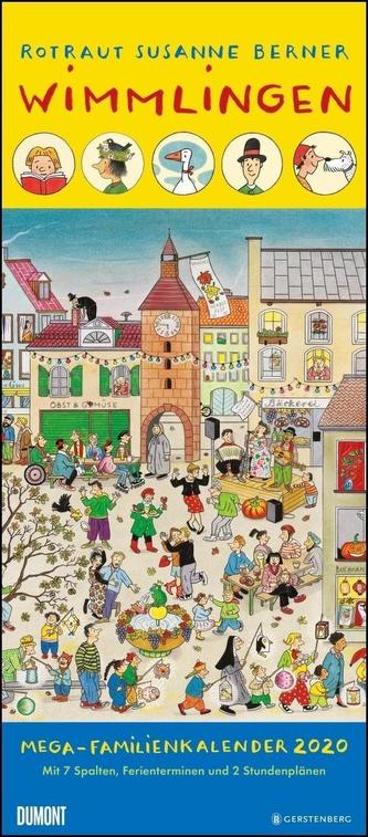 Wimmlingen 2020 - DUMONT Mega-Familienkalender mit 7 Spalten