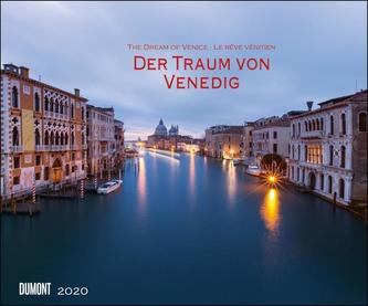 Der Traum von Venedig 2020 - Wandkalender 58,4 x 48,5 cm - Spiralbindung
