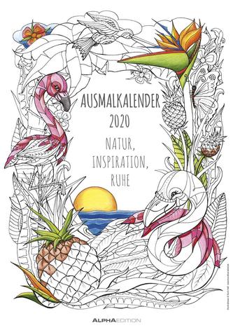 Ausmalkalender 2020