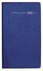Taschenplaner Metallic blau 2020