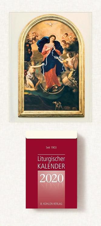 Liturgischer Kalender 2020 - Tagesabreißkalender Block mit Rückwand
