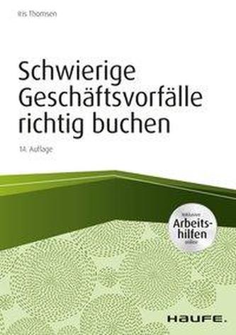 Schwierige Geschäftsvorfälle richtig buchen - inkl.Arbeitshilfen online
