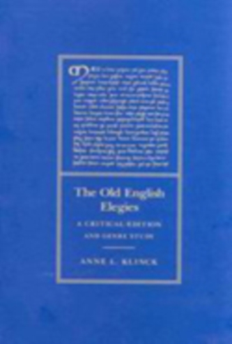 The Old English Elegies