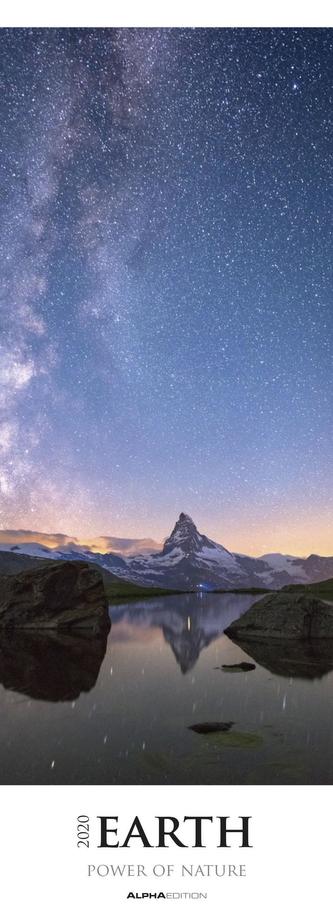 Earth - Power of Nature 2020 -Streifenkalender XXL