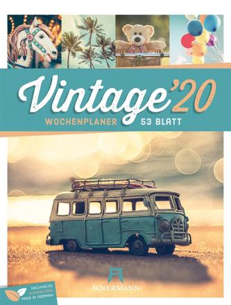 Vintage 2020 - Wochenplaner