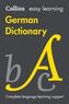 Collins Easy Learning German Dictionary